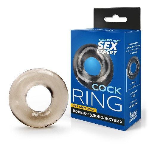 КОЛЬЦО ЭРЕКЦИОННОЕ наружный D 40 мм,  внутренний D 20 мм арт. SEM-55281