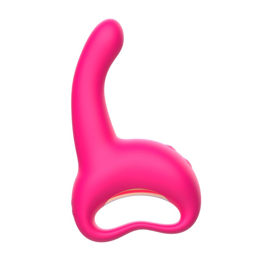 ВИБРОМАССАЖЁР 10 режимов стимуляции G-точки, L рабочей части 112 мм D 32 мм, розовый арт. MY-1901