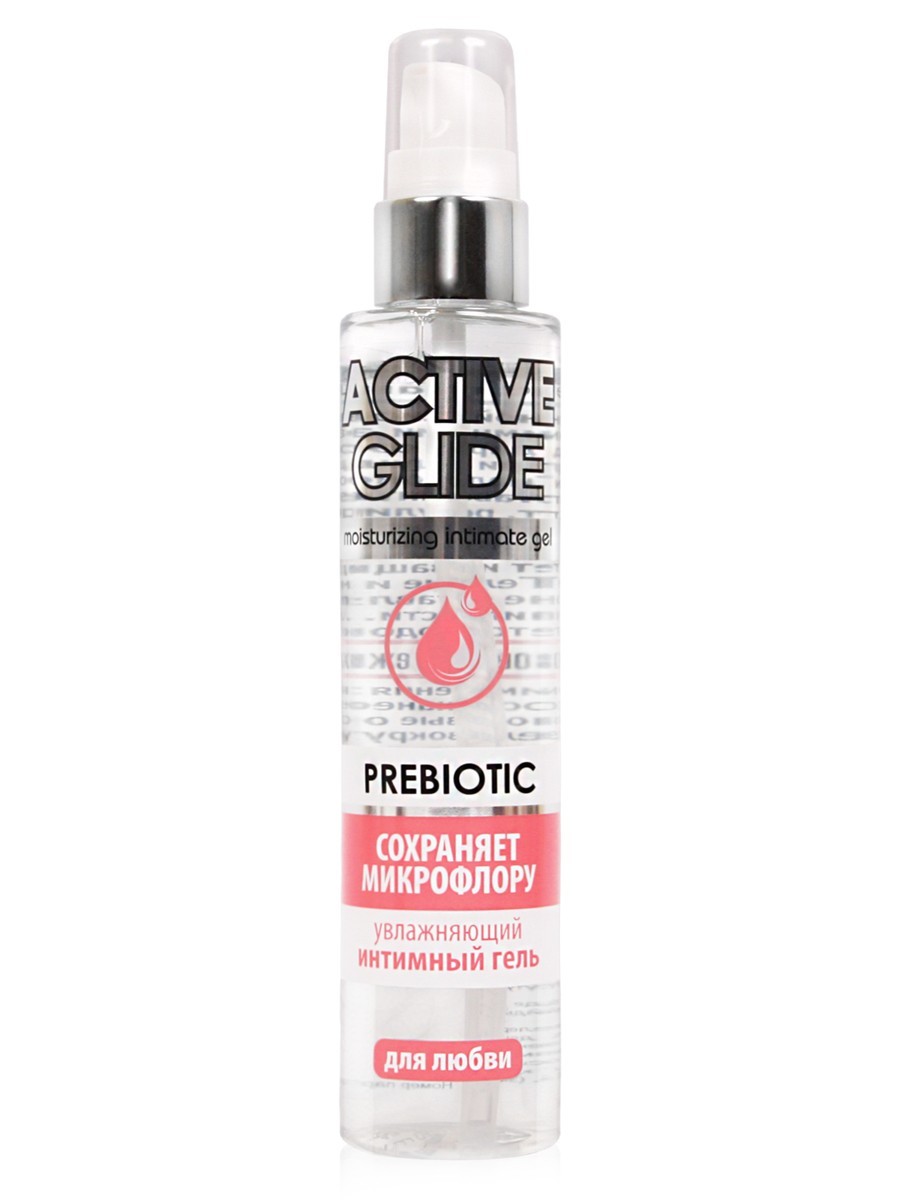 Увлажняющий интимный гель ACTIVE GLIDE PREBIOTIC, 100 г арт. LB-29001